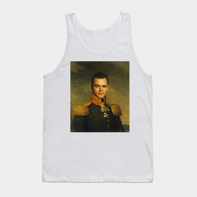 Matt Damon - replaceface Tank Top by replaceface